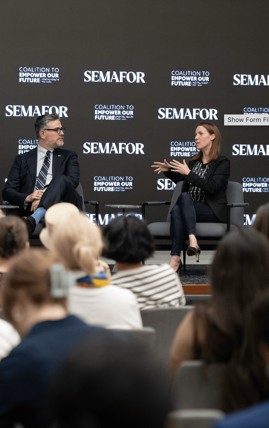 Sarah Stamper on Semafor Panel